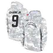Men's DJ Chark Jr. Los Angeles Chargers Camo Arctic 2024 Salute to Service Club Fleece Pullover Hoodie