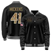 Youth R.J. Mickens Los Angeles Chargers Black Salute to Service Sideline Performance Jacket